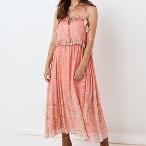 NWT Spell & the Gypsy Hendrix Strappy Maxi